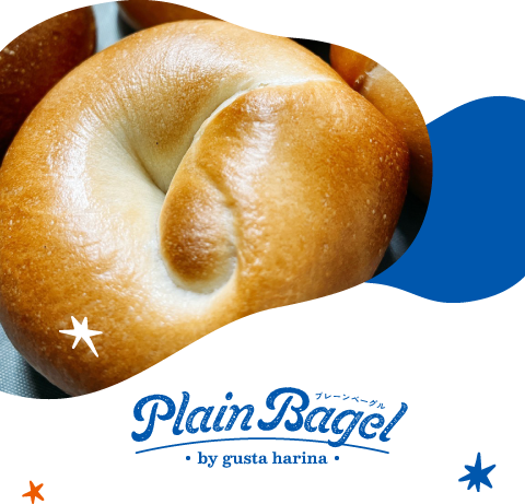 Plain Bagel by gusta harina